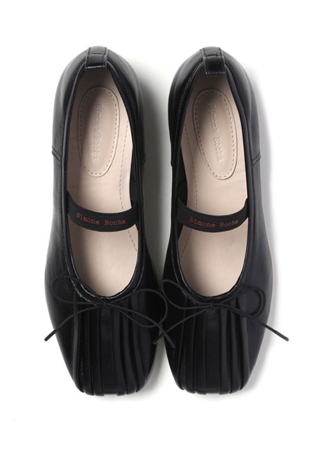 Ballerine con fiocco in nero - donna SIMONE ROCHA | RMP190777BLK